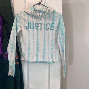 Girls tye dye light  sweatshirt